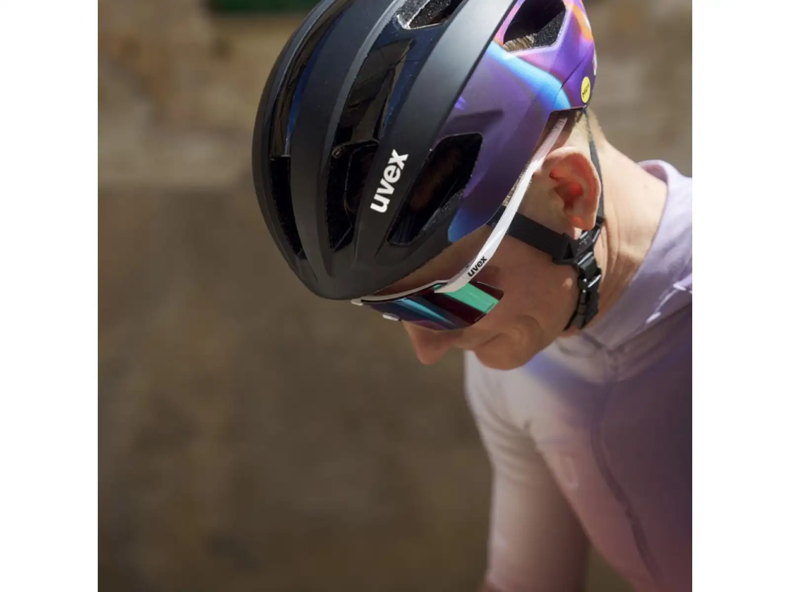 Uvex Rise Pro MIPS prilba Black/Galaxy