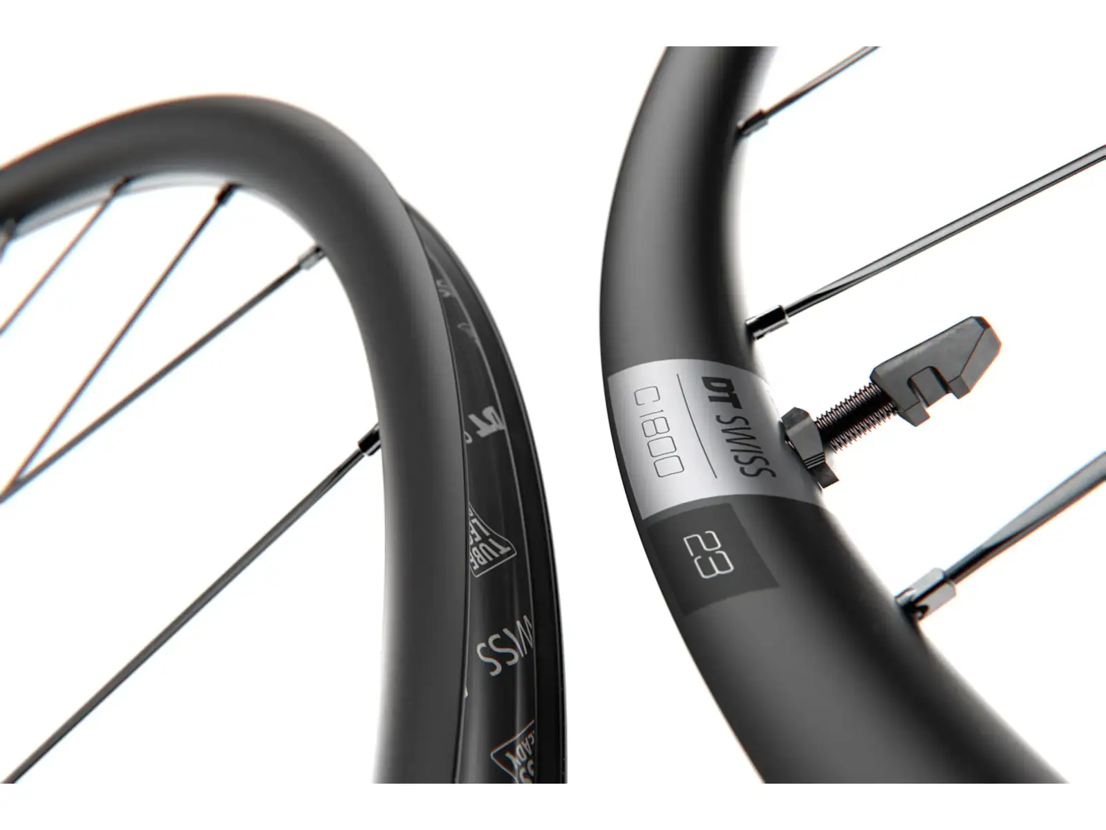 DT Swiss C 1800 Spline 23 DB 700C Center Lock vypletená kola, ořech Shimano HG 11sp - Neba