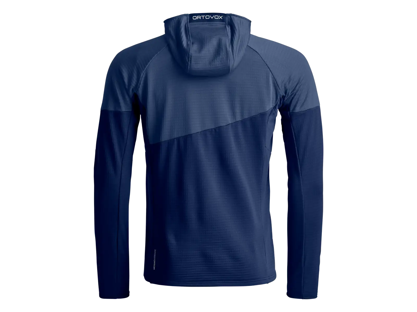 Ortovox Fleece Light Grid Hoody pánska mikina Deep Ocean
