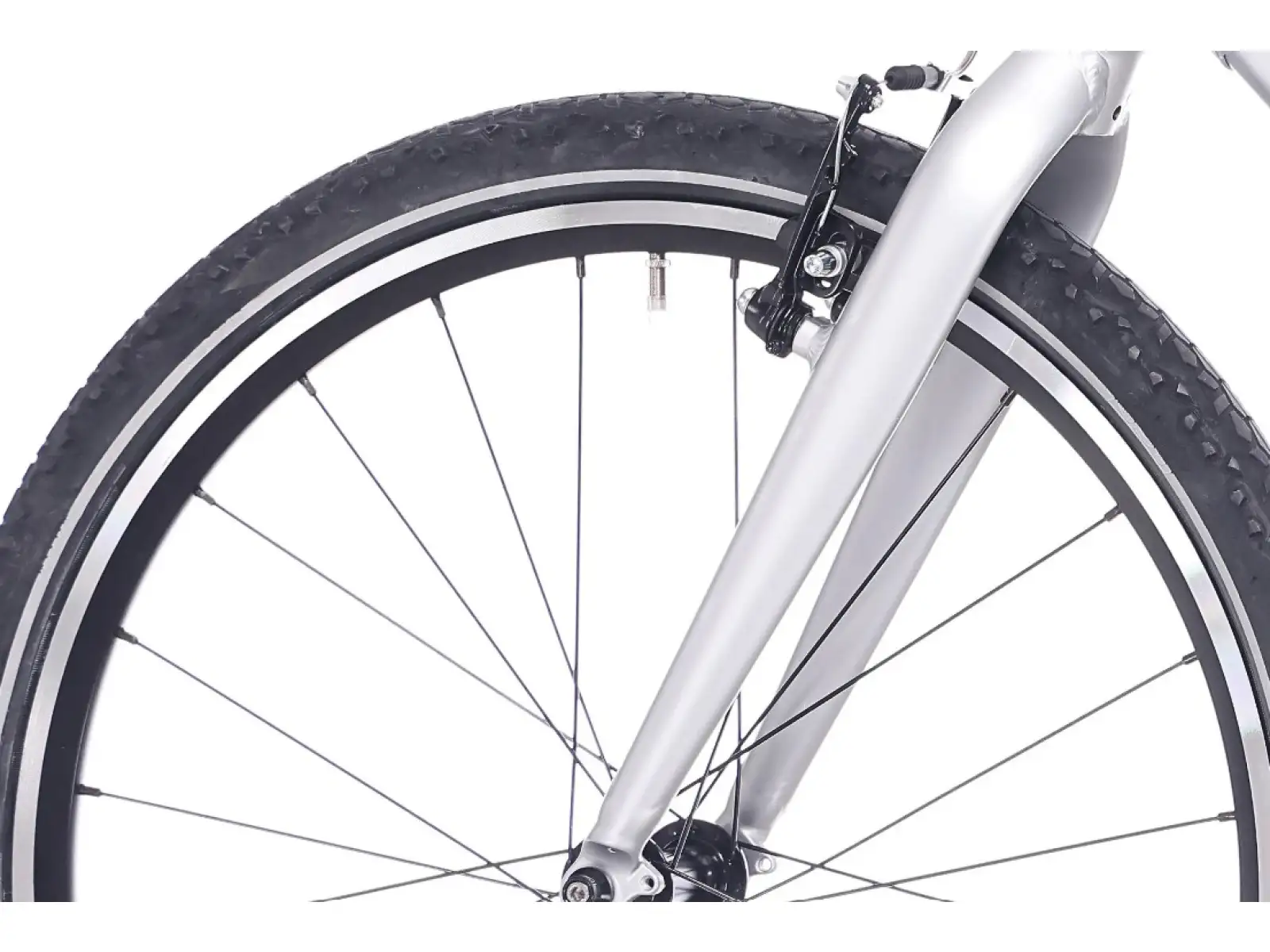 Superior F.L.Y. 24 VB detský bicykel Matte Silver