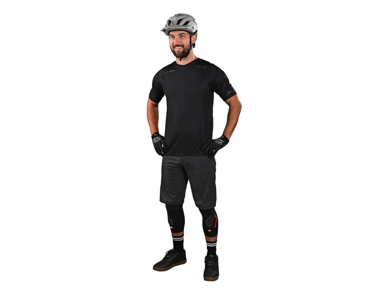 Troy Lee Designs Skyline Air Pánsky mono dres s krátkym rukávom Black