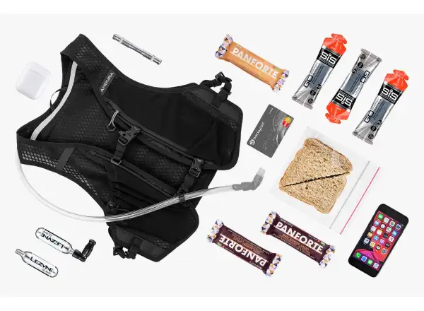 Apidura Racing Hydration cyklistická vesta 2 l čierna