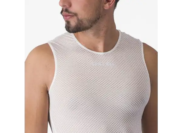 Castelli Pro Mesh 2.0 funkčné tričko bez rukávov White