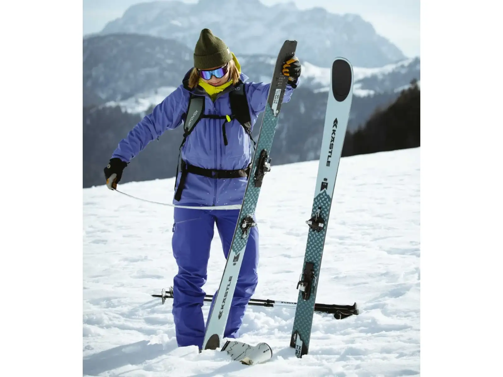 Kästle TX93 Up + Basic Skin skialpové lyže + Tour 9 CA viazanie súprava