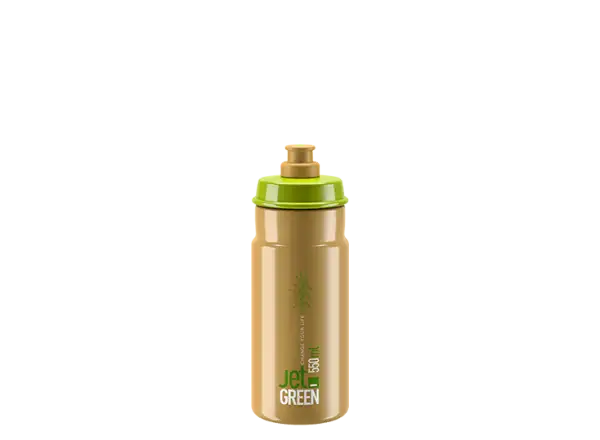 Elite Jet fľaša 550 ml Brown/White Logo