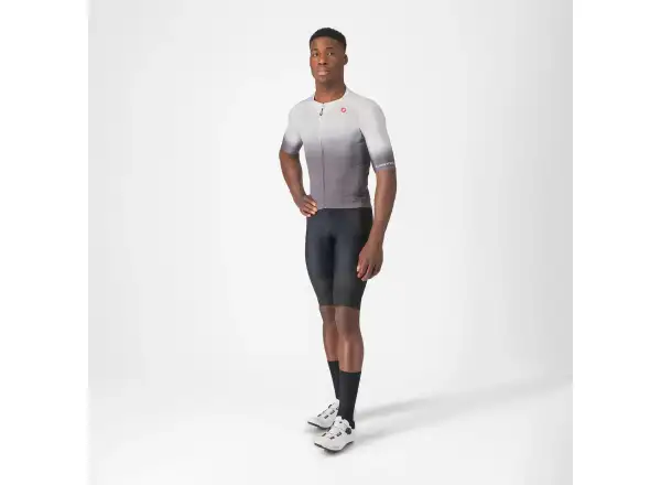 Castelli UPF pánsky dres krátky rukáv Silver Grey