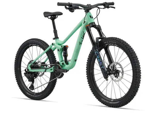Liv Faith 24 detský celoodpružený bicykel Neo Mint