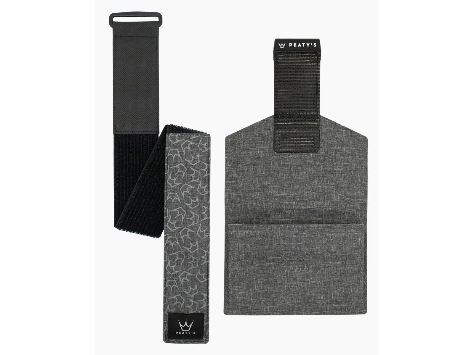 Peatys Holdfast trail tool wrap páska na rám slate grey