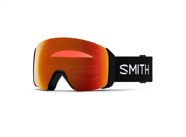 Smith 4D Mag XL lyžiarske okuliare Black / ChromaPop Everyday Red Mirror (2 sklá)