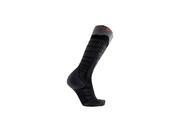 Sidas Ski Comfort lyžiarske ponožky čierno-sivá
