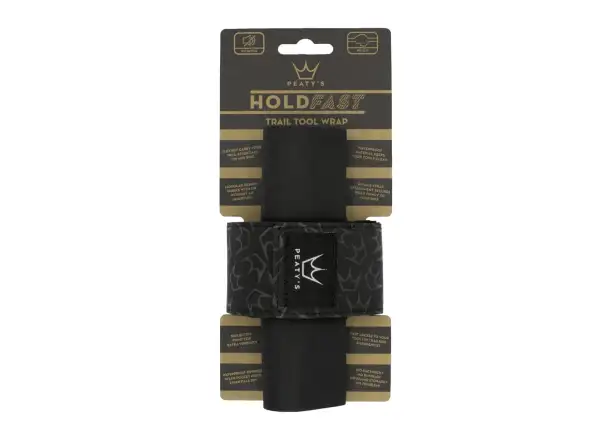Peatys Holdfast trail tool wrap páska na rám nightrider black