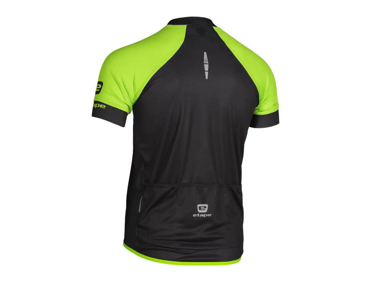 Etape DREAM pánsky dres krátky rukáv čierna/zelená