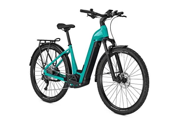 Focus Aventura2 6.7 WA 625 Wh horský bicykel Bluegreen Glossy/Black