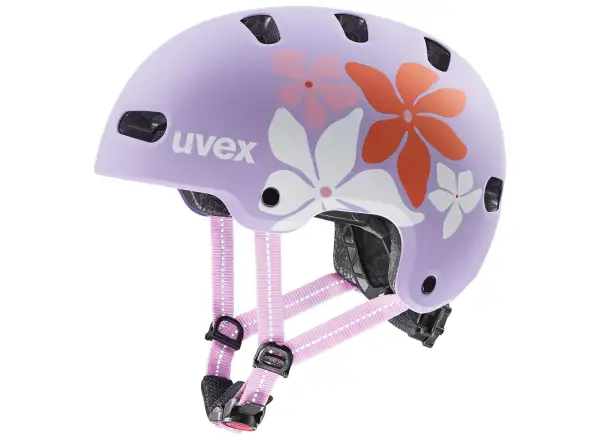 Uvex Kid 4 Style detská prilba Flower Lilac Matt