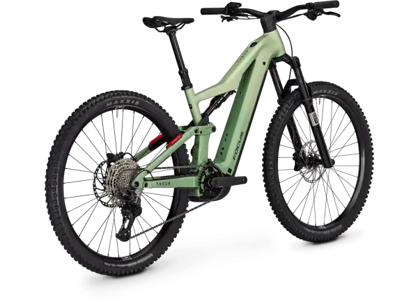 Focus THRON 8 720Wh celoodpružený elektrobicykel Mintgrey matt / Artichokegreen matt