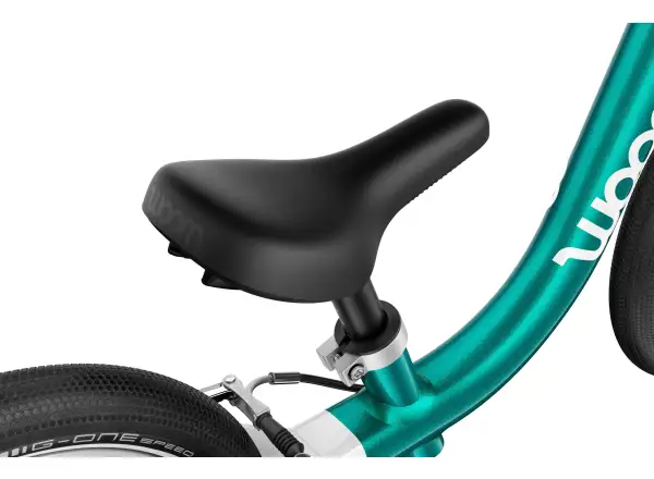 Woom GO 1 Metallic Turquoise 12 detské odrážadlo