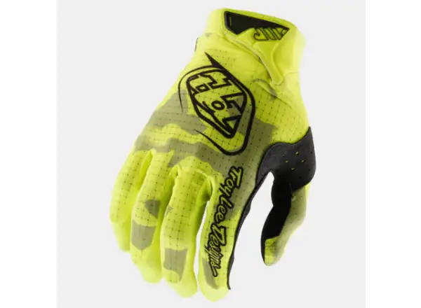 Troy Lee Designs Air Blotted detské rukavice Flo Yellow