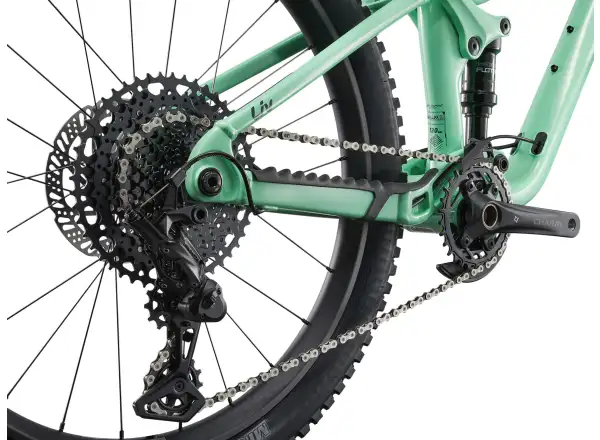 Liv Faith 24 detský celoodpružený bicykel Neo Mint