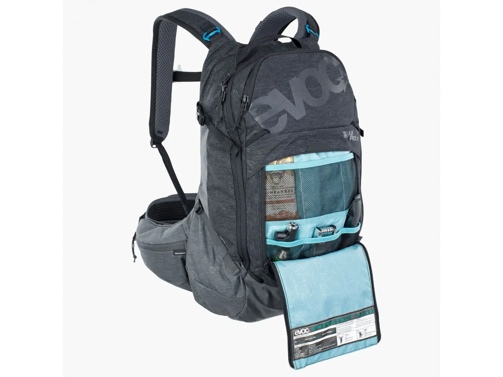 Evoc Trail Pro 26 batoh 26 l black/carbon grey