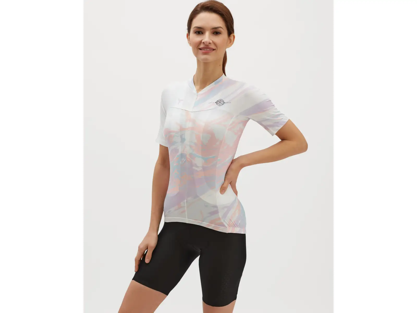 Silvini Catirina dámsky dres krátky rukáv White/Blush