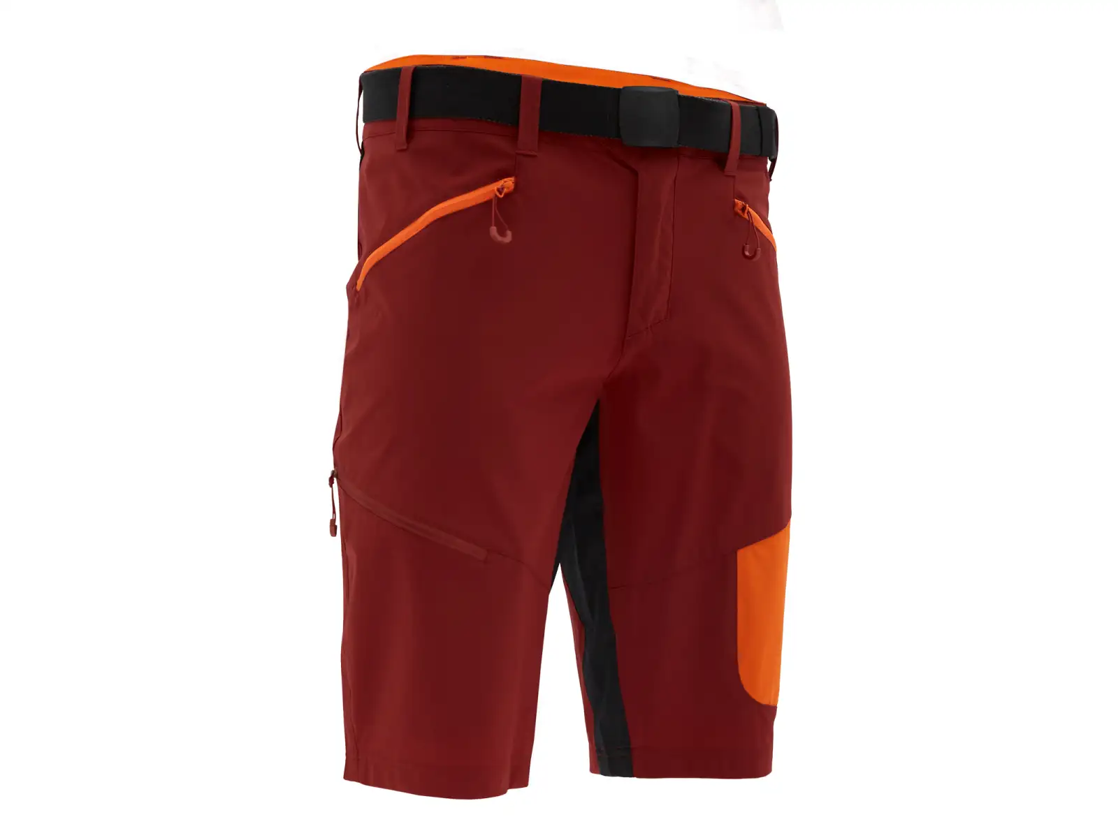 Silvini Rango Pro pánske šortky Merlot/Orange