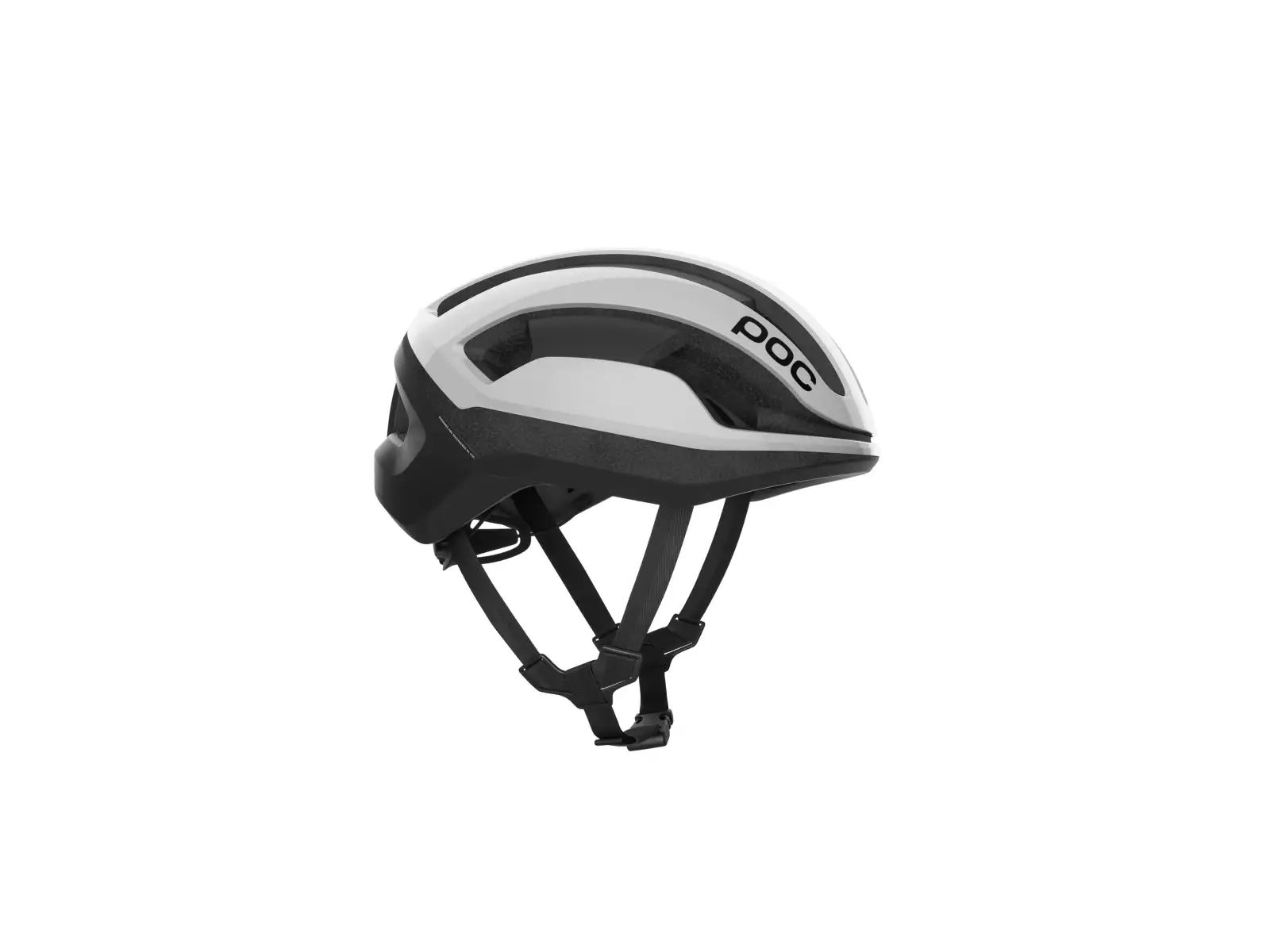POC Omne Lite cestná prilba Hydrogen White/Uranium Black Matt