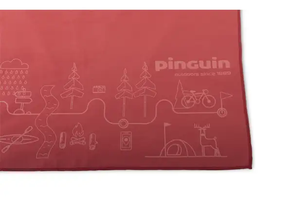 Pinguin uterák S mapa červená