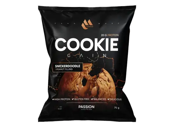 Passion MPower Cookie Gain 75g Snickerdoodle arašidová náplň