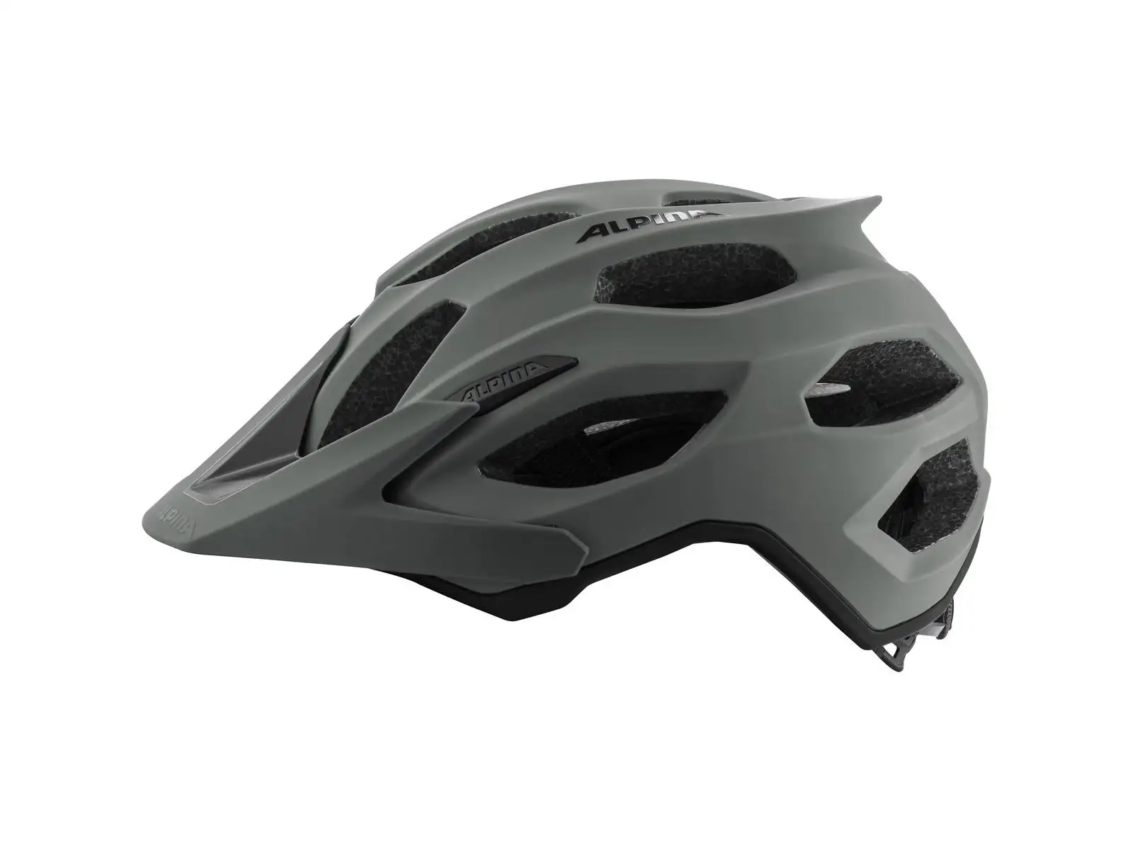 Alpina Carapax 2.0 MTB prilba Coffee Grey Matt