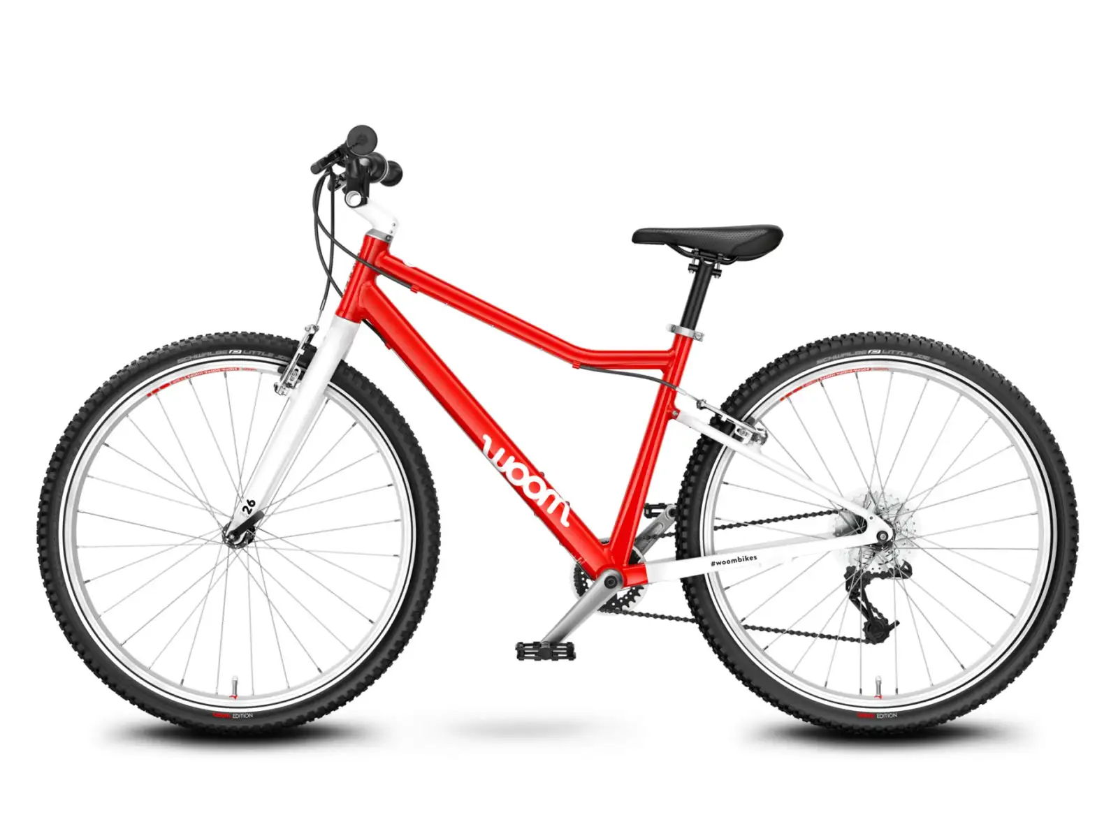 Woom 6 Red 26 detský bicykel
