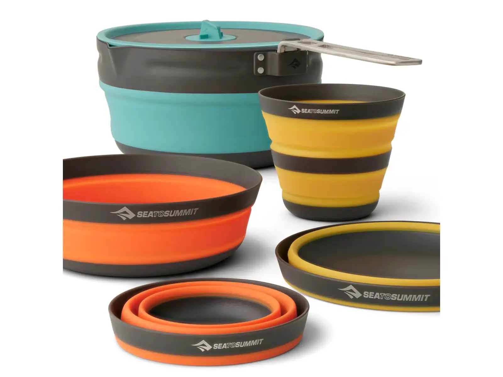 Sea to Summit Frontier Ultralight skladací 5 dielny set riadu 2.0l
