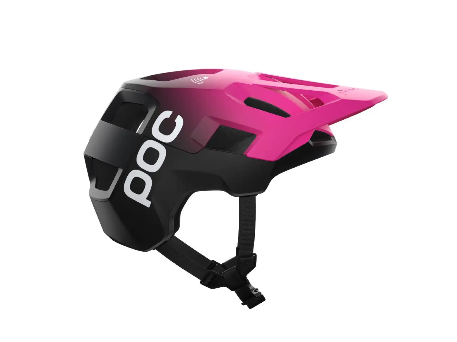 POC Kortal Race MIPS Fluorescenčná prilba Pink/Uranium Black Matt