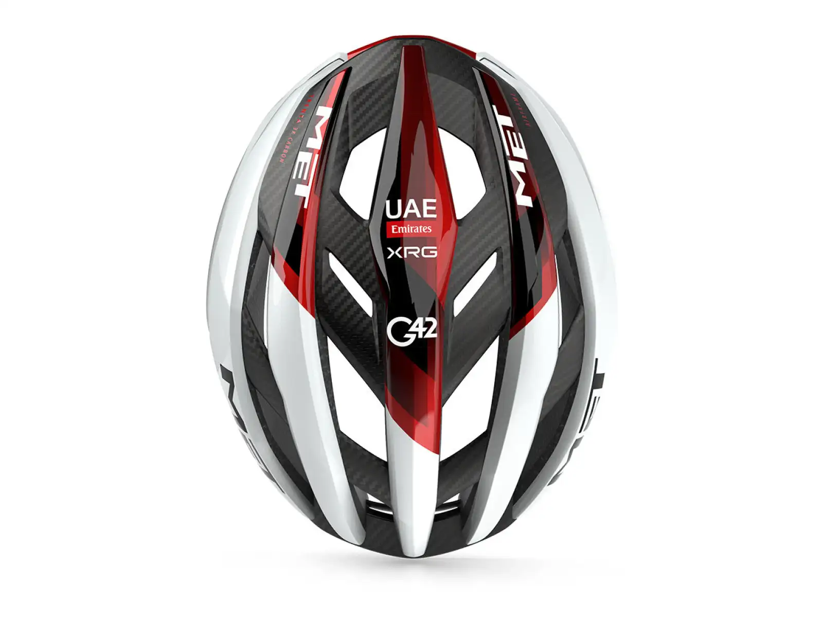 MET Trenta 3K Carbon cestná prilba UAE Team Emirates-XRG Limited Edition