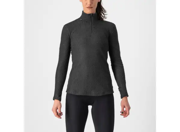 Castelli Cold Days dámske spodné tričko dlhý rukáv black