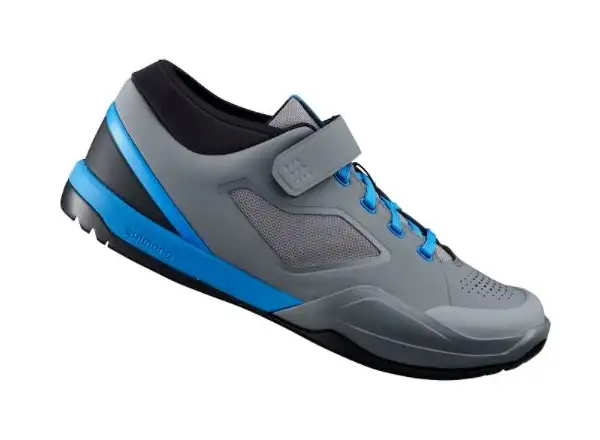 Shimano SH-AM701MG MTB pánske tretry sivá/modrá