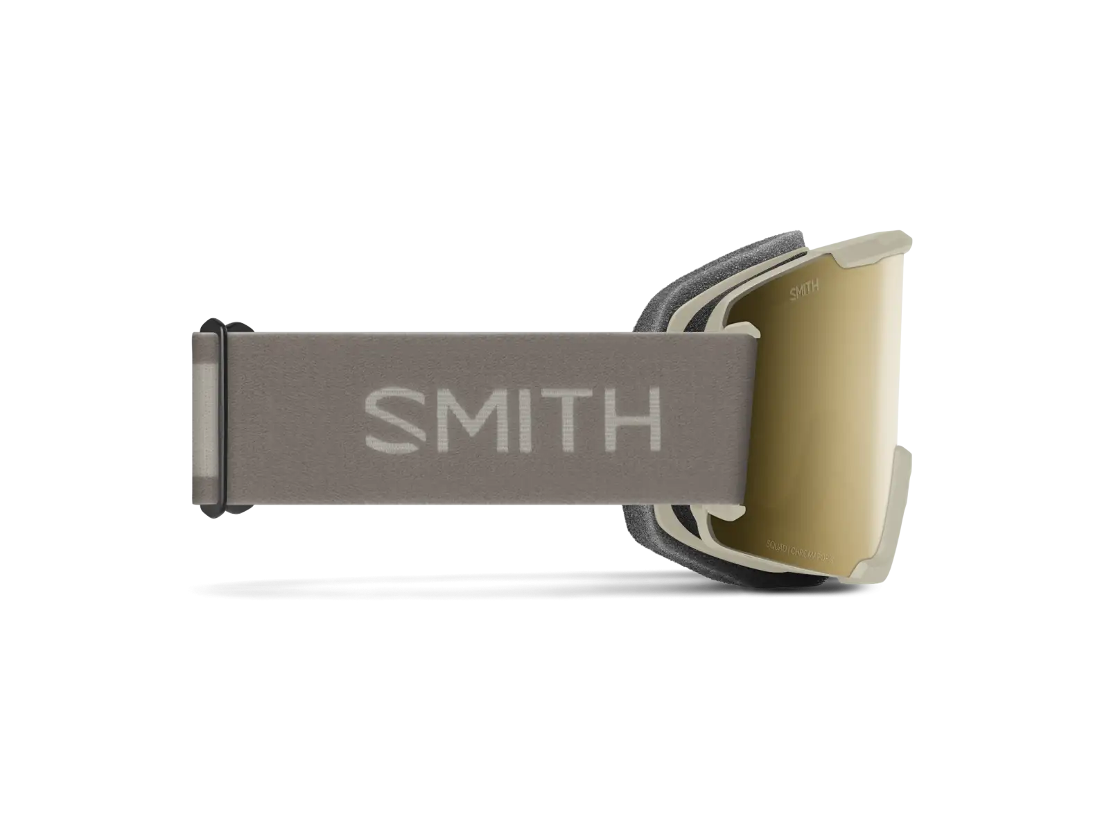 Smith Squad lyžiarske okuliare Chalk / ChromaPop Sun Black Gold Mirror (2 sklá)