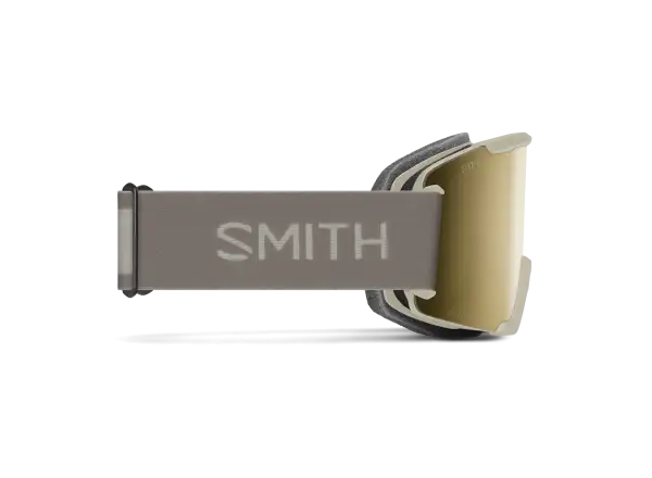 Smith Squad lyžiarske okuliare Chalk / ChromaPop Sun Black Gold Mirror (2 sklá)