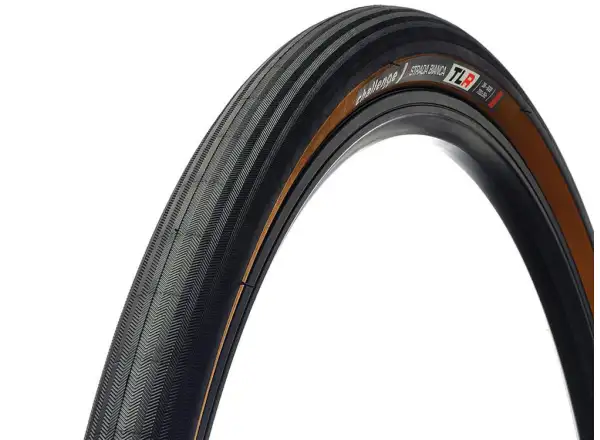 Challenge Strada Bianca TLR 700x36 cestný plášť kevlar čierna/hnedá