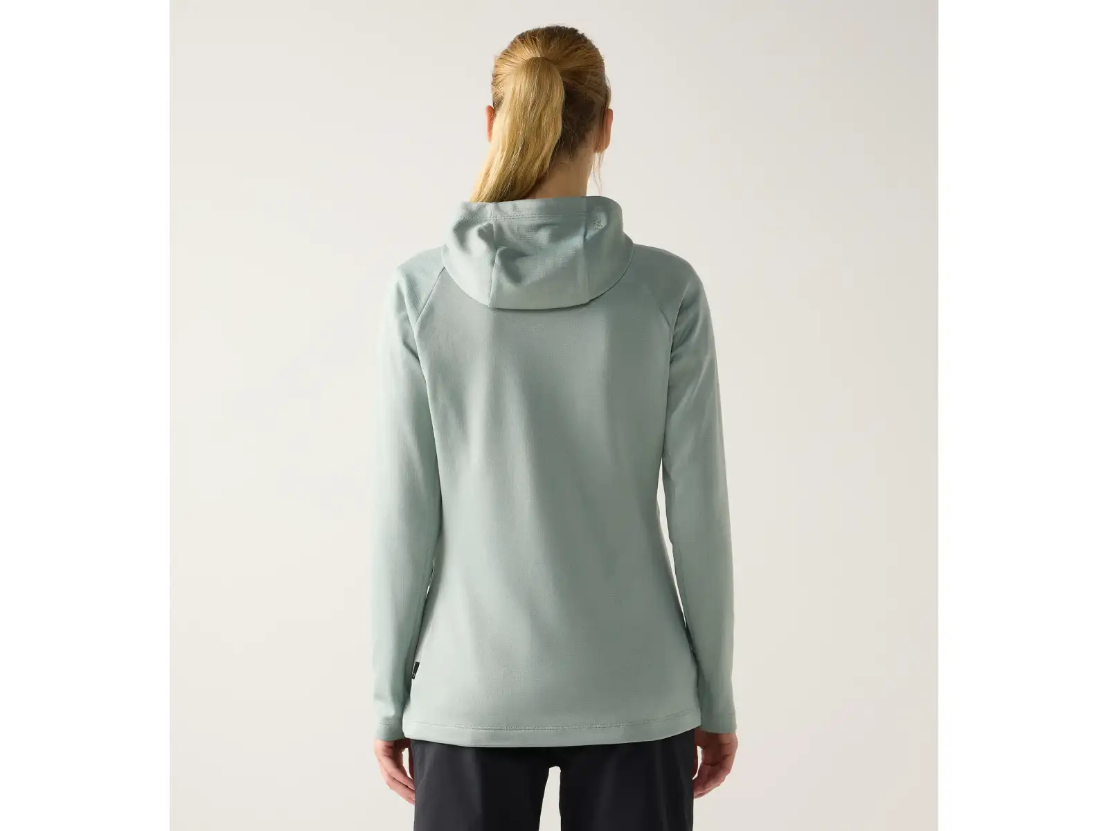 Haglöfs Korp Mid Hood dámska mikina Dew Green