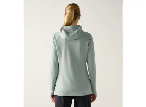 Haglöfs Korp Mid Hood dámska mikina Dew Green