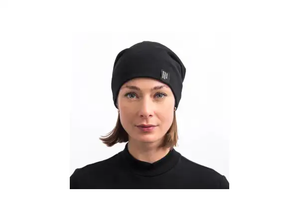 Sensor Merino Extreme Up čiapka čierna