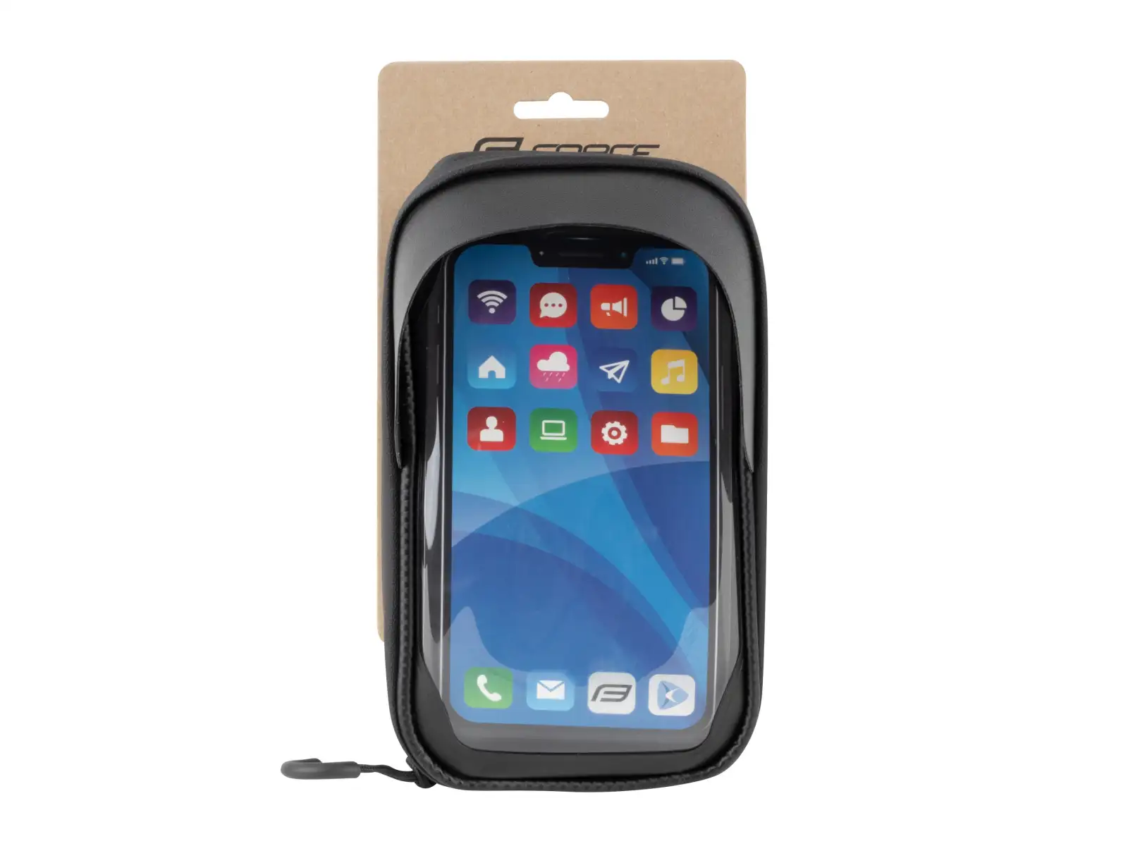 Force Smart XL brašňa na riadidlá 0,7 l čierna/sivá