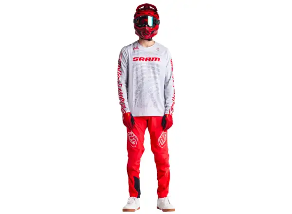 Troy Lee Designs Sprint Sram Shifted Jersey pánsky dres dlhý rukáv Cement