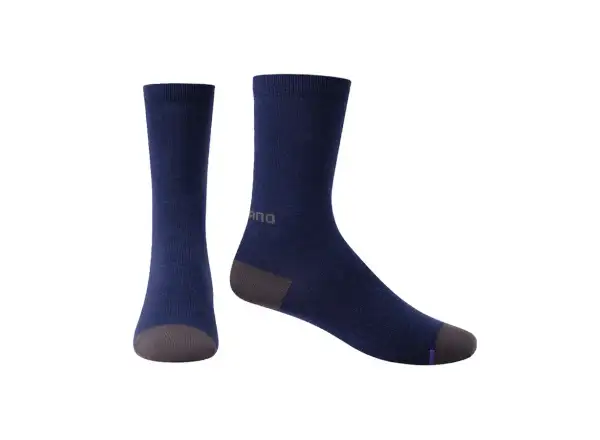SHIMANO PERFORMANCE WOOL ponožky, modrá, 41-44