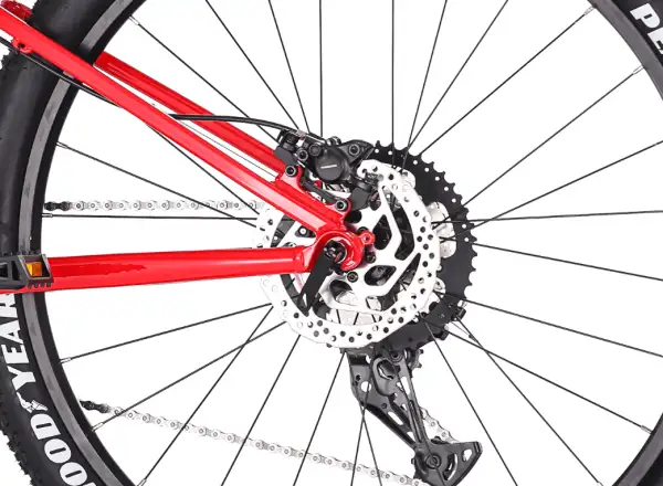 Rock Machine RIFF Tr 27 detský bicykel Gloss Fire Red
