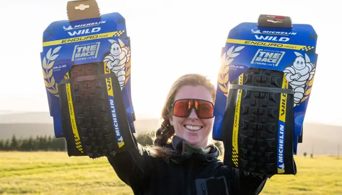 Ambasadorka Tereza testuje pláště Michelin Wild Enduro