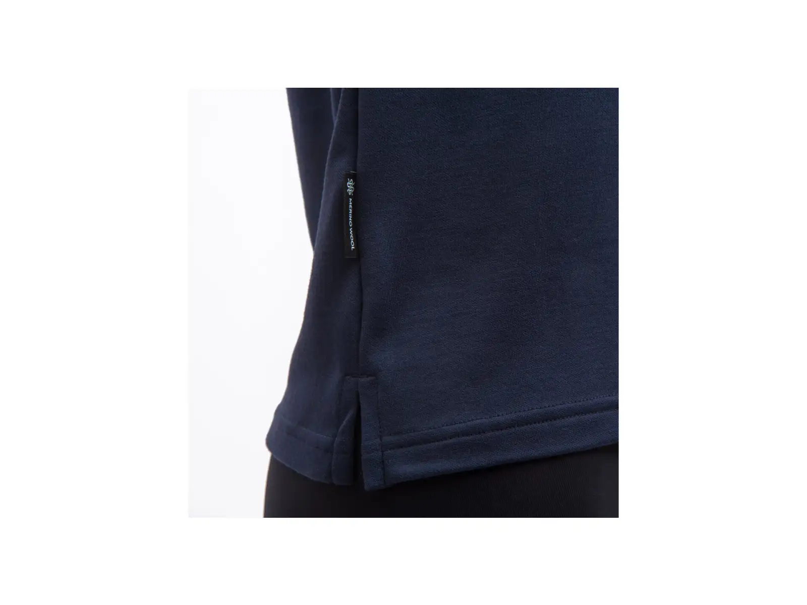 Sensor Merino Blend Moon dámske tričko krátky rukáv Deep Blue
