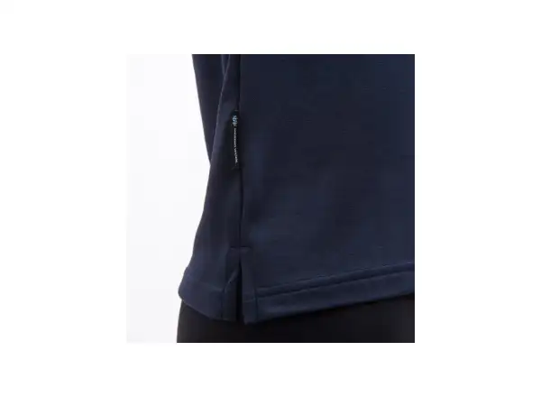 Sensor Merino Blend Moon dámske tričko krátky rukáv Deep Blue