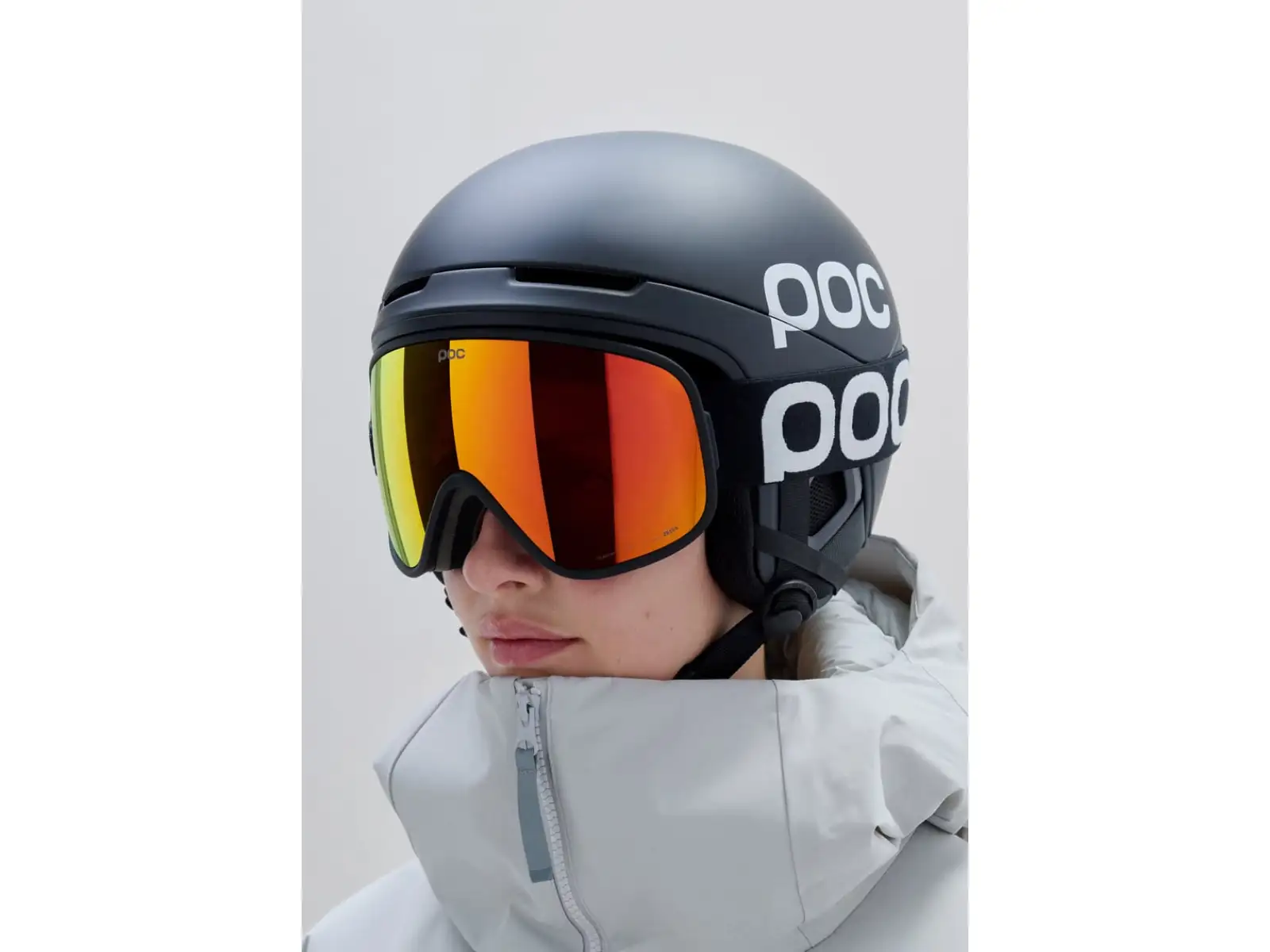 POC Obex Contour lyžiarska prilba Uranium Black Matt