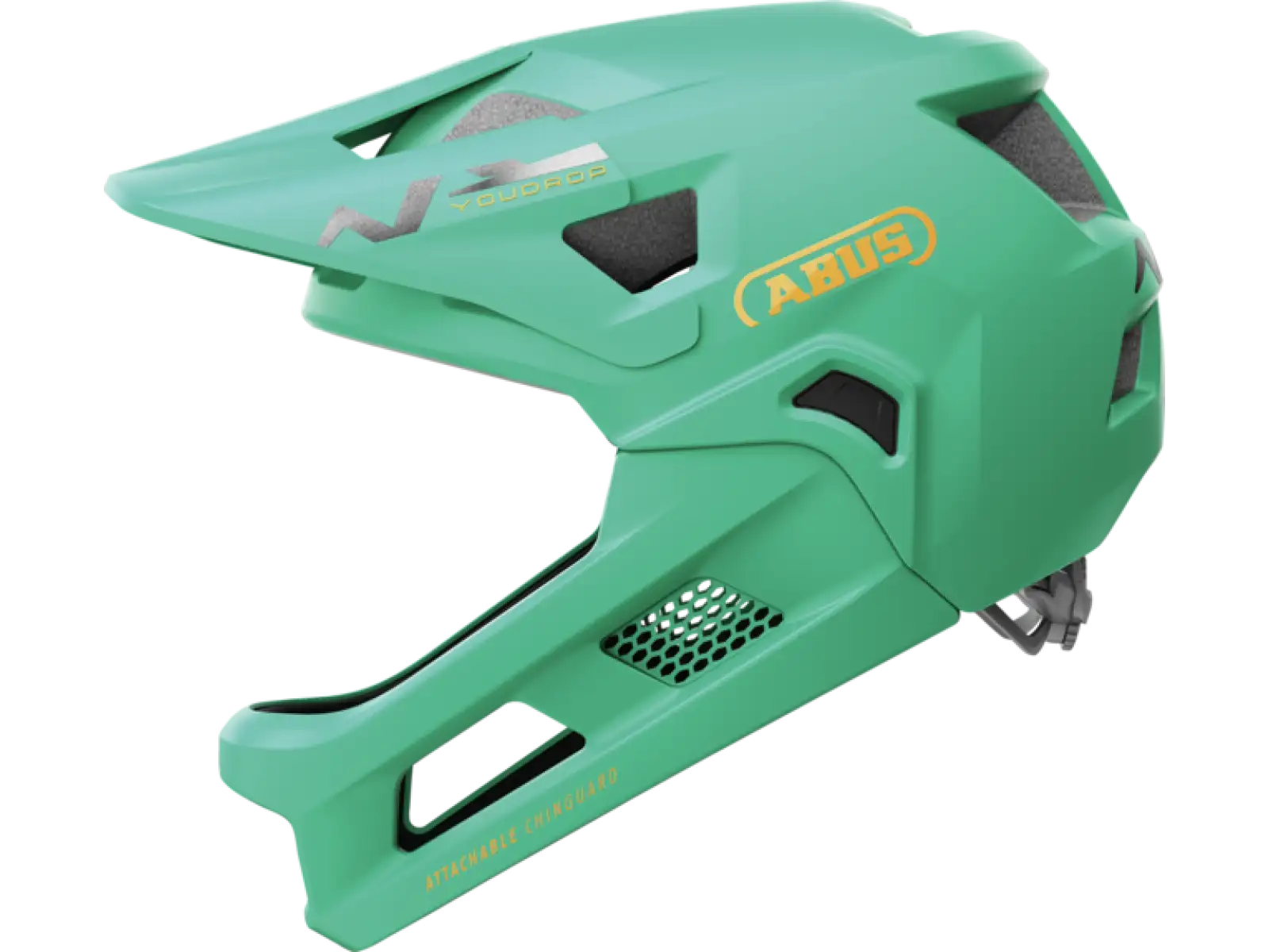 Abus YouDrop FF detská prilba  Sage Green
